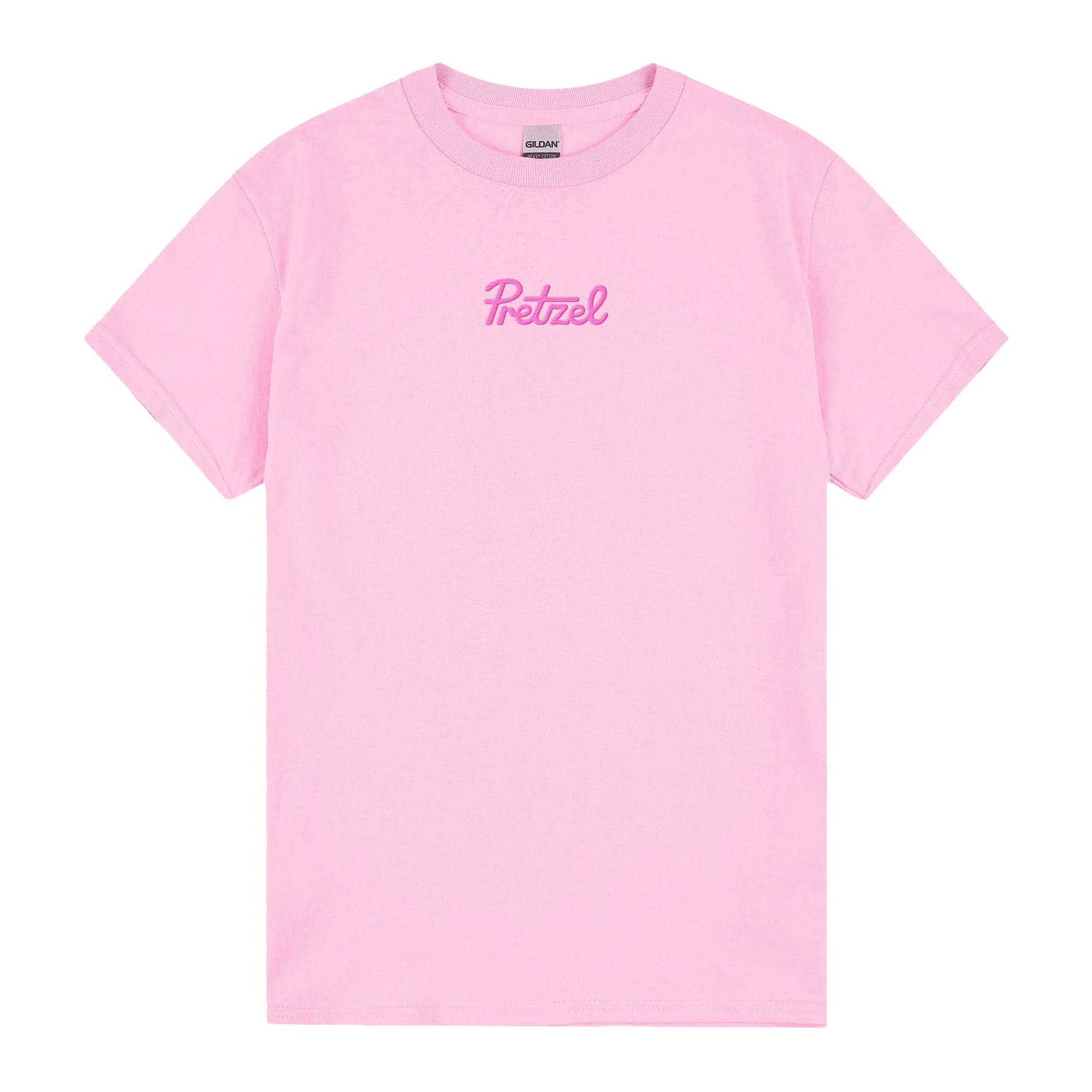 Pretzel Pink T Shirt Handmade Soft Pretzel Snacks in Melbourne