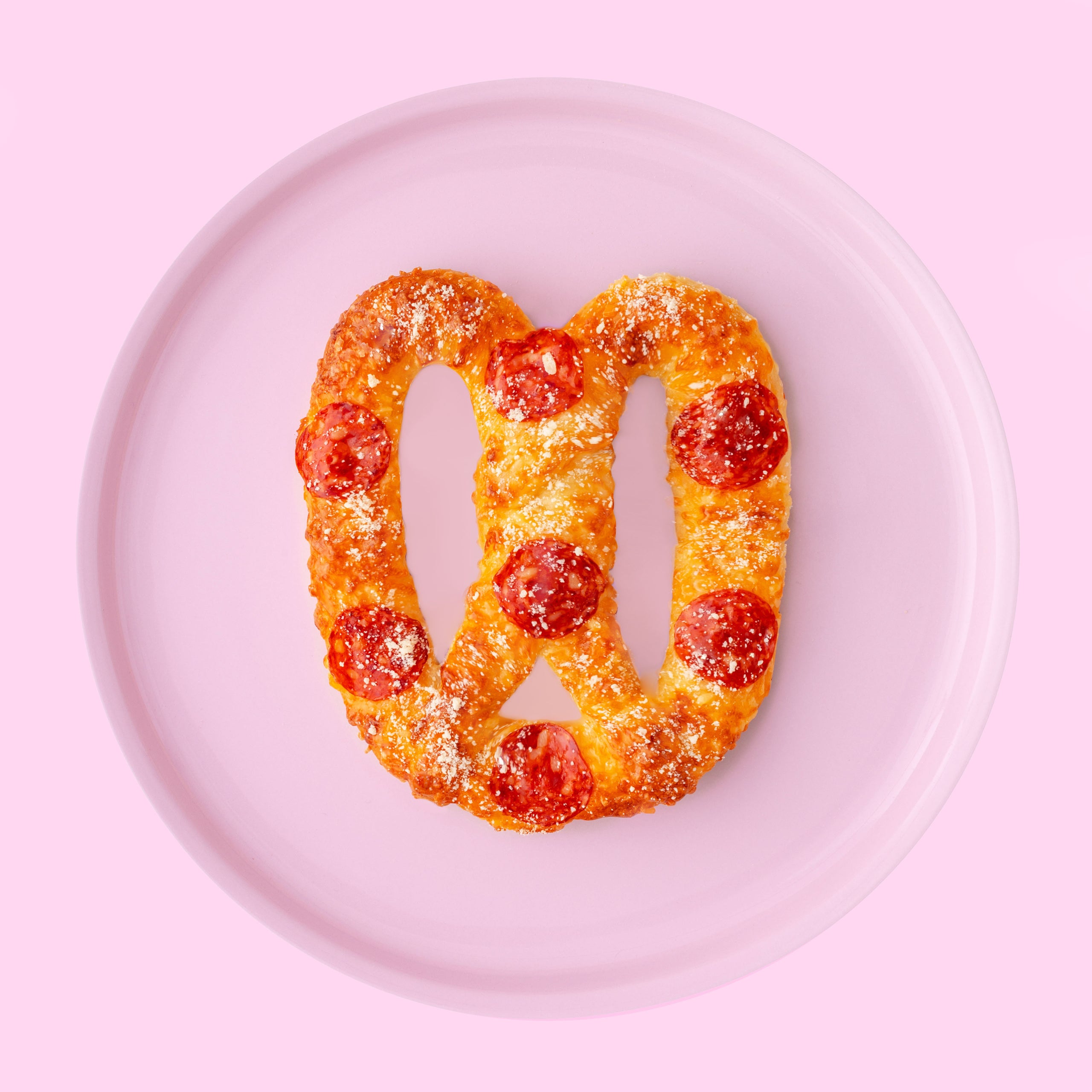 Cheese And Pepperoni Handmade Soft Pretzel Snacks in Melbourne and Perth